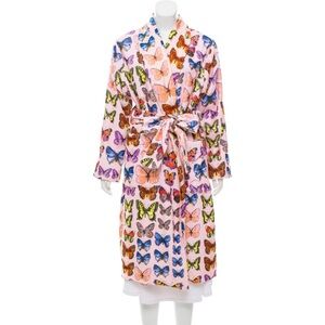 Versace Butterfly SS'95 Print Bathrobe